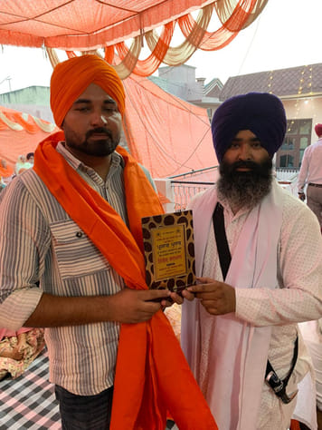 Shubham Sahni became the head of the National Punjabi Mahasabha