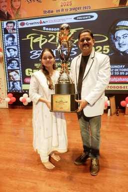 Ishita won the Kishore Award