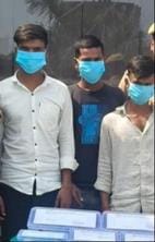 Five criminals arrested while trying to commit a crime