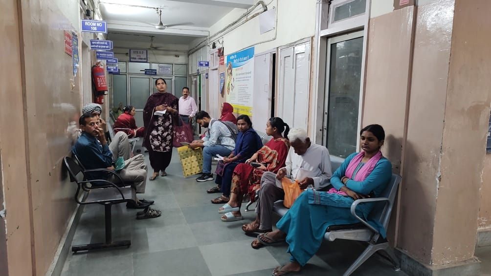 After two days of holiday, crowd gathered in the regional hospital, 564 reached OPD