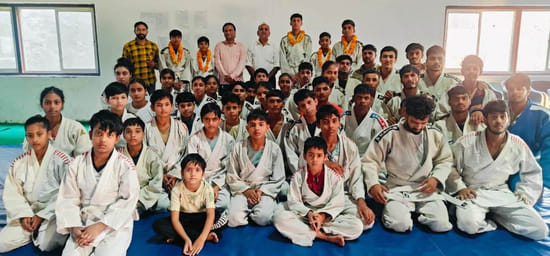 Five Judo players from Garh selected for the national competition