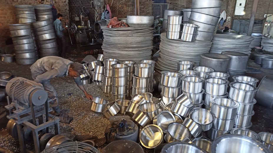 The demand for brass and bronze utensils started increasing