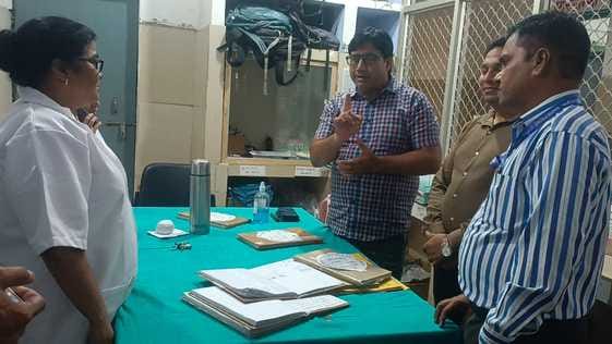 A two-member team from Lucknow evaluated the rejuvenation work.