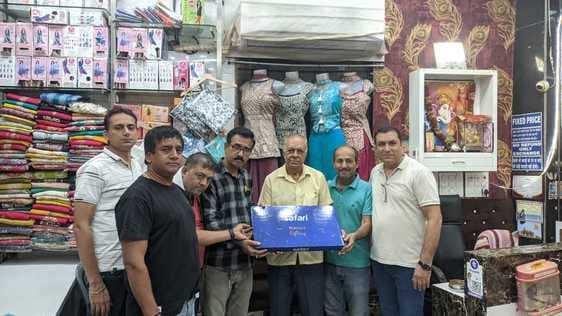 Punjabi Market Association presented Diwali gifts to the members