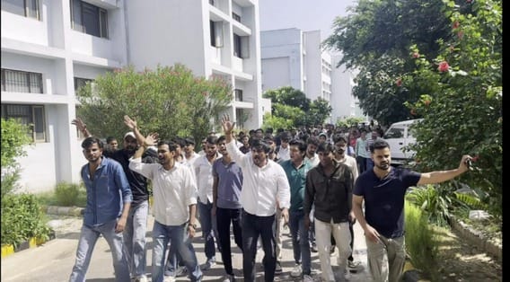 IGU students protest for basic amenities