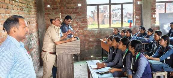 Women and girl students were made aware