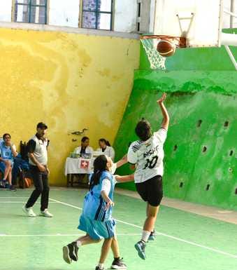 Sainik School, All Saints White and Blue victorious