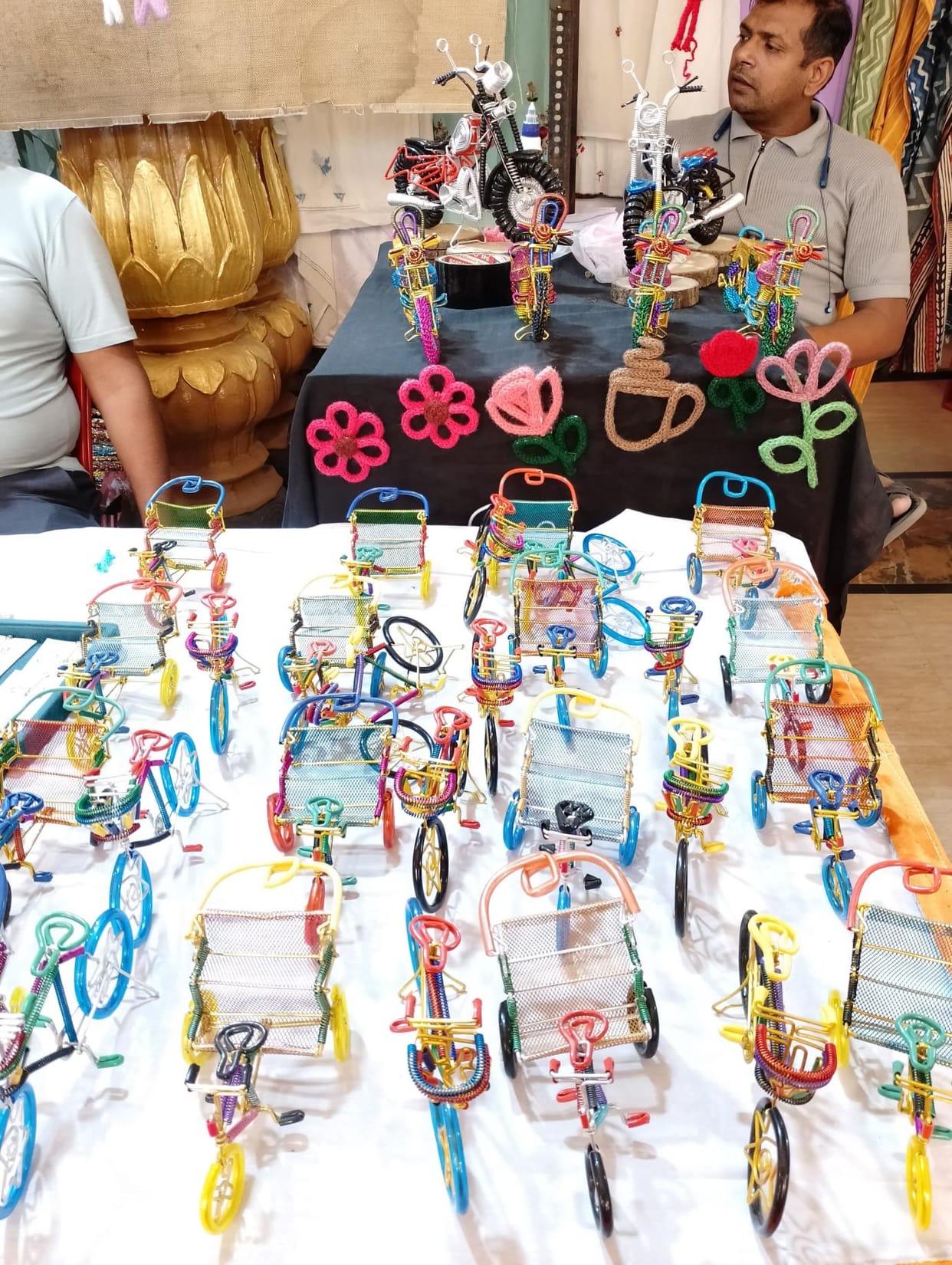 Products worth more than Rs 1 crore were sold at the exhibition.