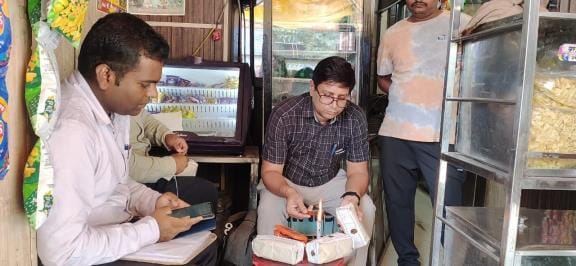 90 kg of Khoya destroyed, six samples collected