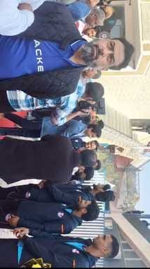 Srinagar, Mithun Manhas, BCCI Chief, Warm Welcome in Srinagar