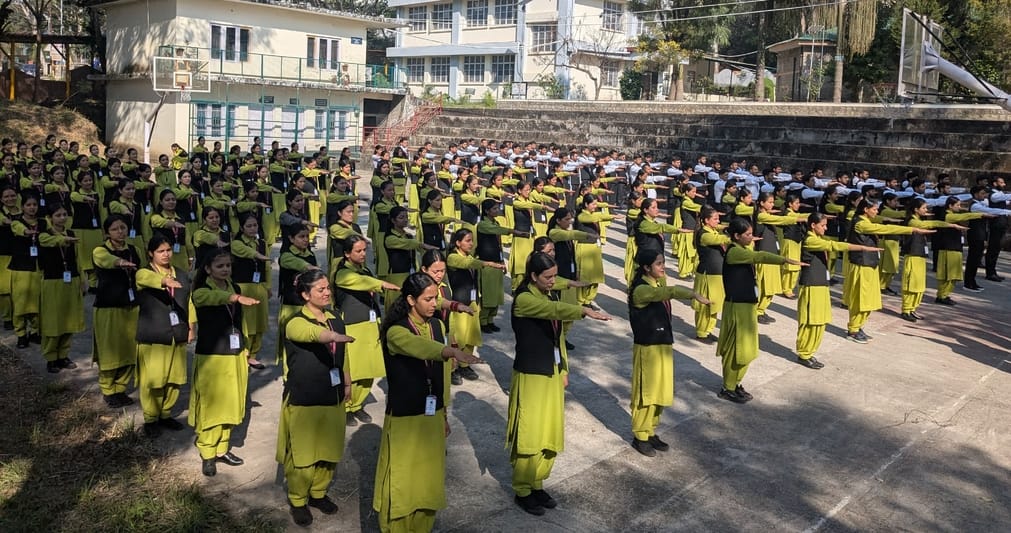 Road safety oath taken at B.Ed College Dharamshala