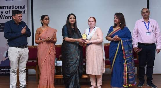 Women from rural areas were honored