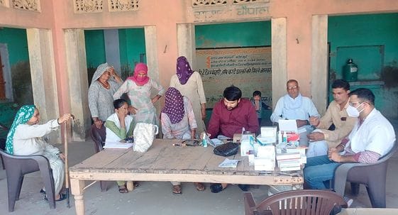 Free treatment for villagers