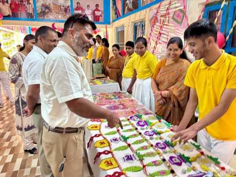 Children showcase their talent at the Diwali exhibition