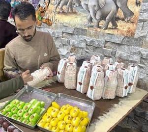 Five samples were collected from sweet shops in Bhuntar.