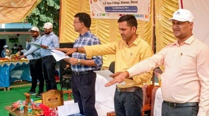 A rally was organised to create awareness about quality and standards.