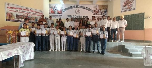 32 teams participated in the district level science quiz.