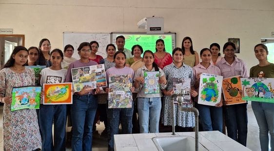 Disha wins online national quiz competition