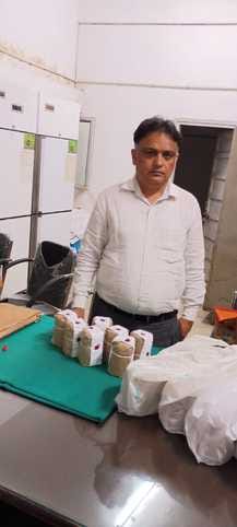 The Food Department collected 10 samples of sweets.