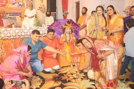 The audience was mesmerized by the childhood pranks of Lord Krishna and the incarnation of Lord Vishnu.