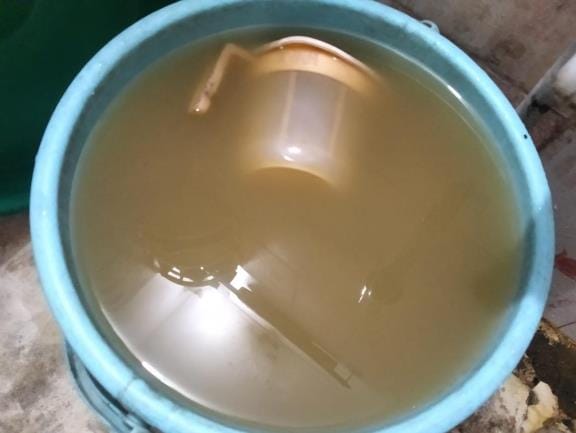 Dirty water supply to 50 houses in Triveni Nagar, people upset