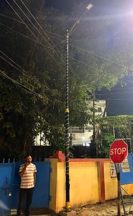 430 street lights extinguished in 7 bodies
