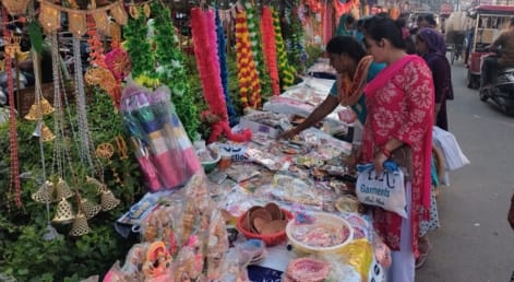 Markets decorated, Panchparva's splendor will spread from 18th