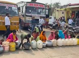 ग्रामीणों ने जबलपुर-अमरकंटक हाईवे किया जाम