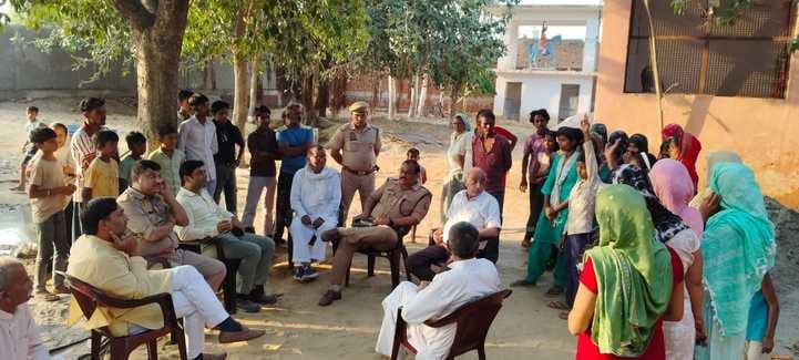 Ten days after the illegal construction, officials arrived at the scene