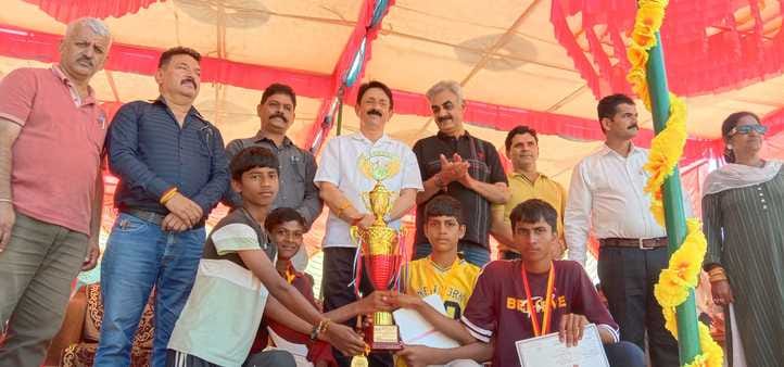 Paonta Block won the All-Round Best Trophy