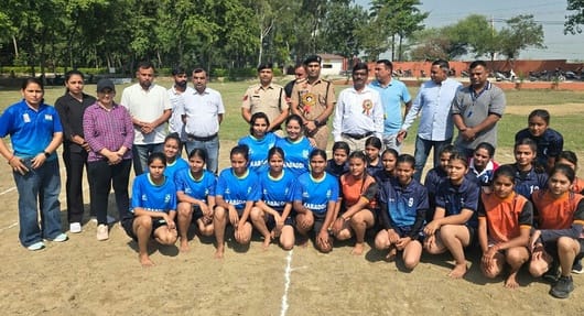 Arya PG College became the champion in Kabaddi competition