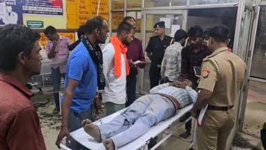 Son killed in truck collision, five people including father injured