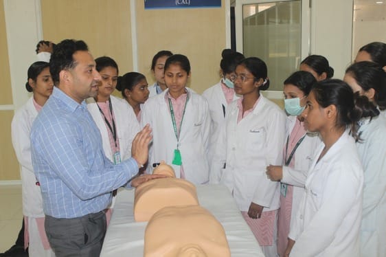 Participants were given information on CPR.