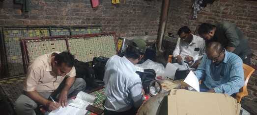 Siddharthnagar News: 741 kg sweets destroyed, three and a half quintals of gram flour seized