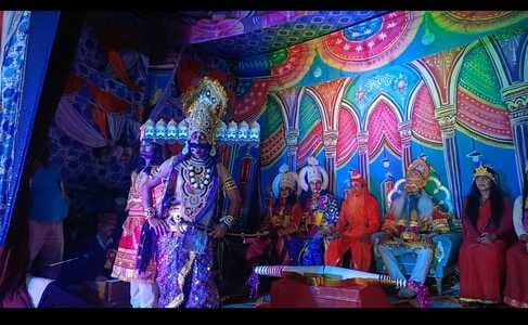 Jai Shri Ram was proclaimed on the marriage of Sita and Ram.