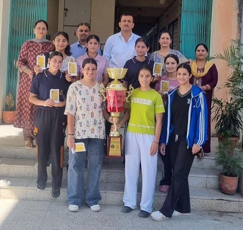 Grand welcome to Paonta College team, runner-up in Kabaddi