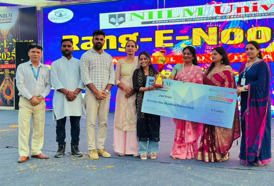 Sneha of Kalayat got silver medal
