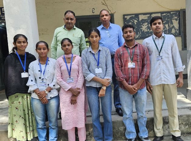 Diksha became the president of Sanskrit Sahitya Parishad