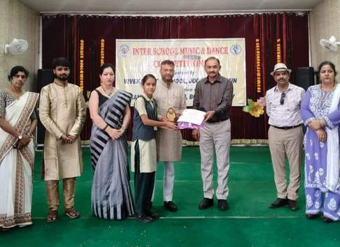 Winners of competitions were honoured