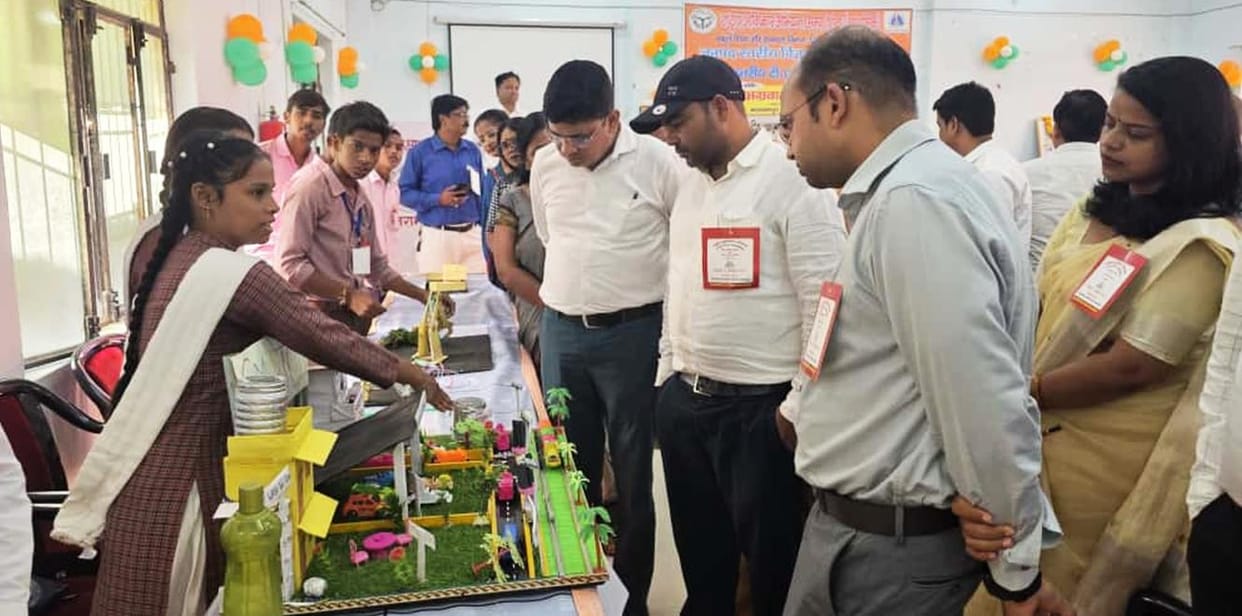 Science exhibition filled with creativity and innovation