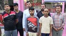 Seven accused arrested for assaulting students in college