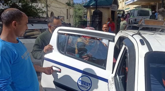 Ambulances are increasing the suffering, patients have to be carried in their laps.