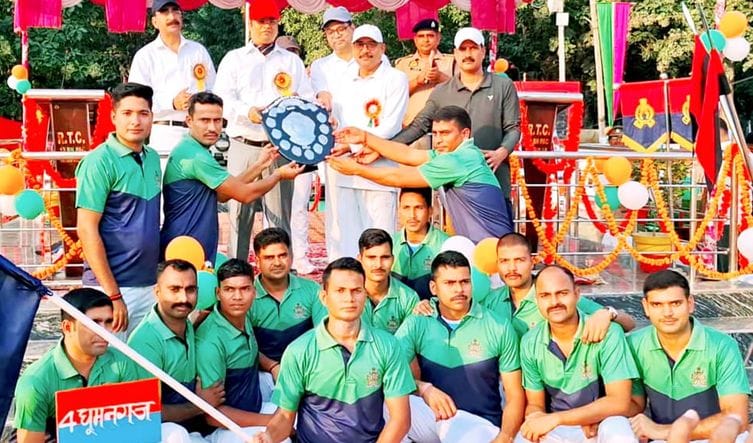 Prayagraj's team tops PAC Volleyball Cluster Competition