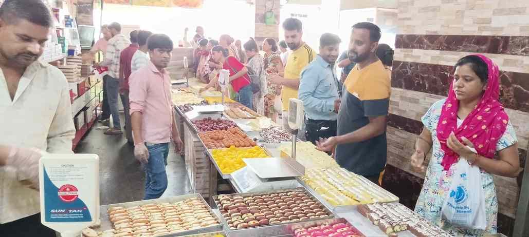 Don't buy sweets that look too colourful: Food department official