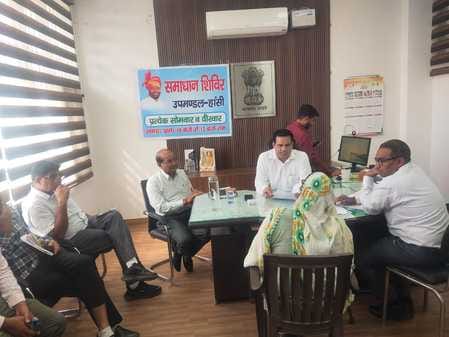 Complaints regarding installation of RO and electricity poles were received at the resolution camp