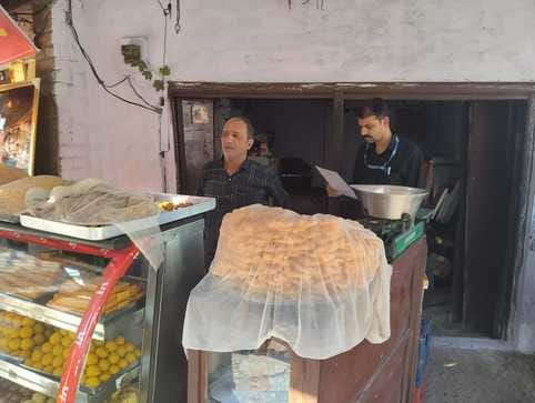 15 kg of unopened and stale sweets destroyed in Patta Bazaar