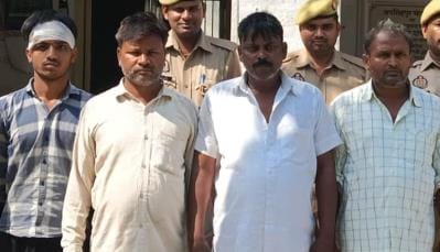 Eight booked in Miyaganj blast case, four arrested