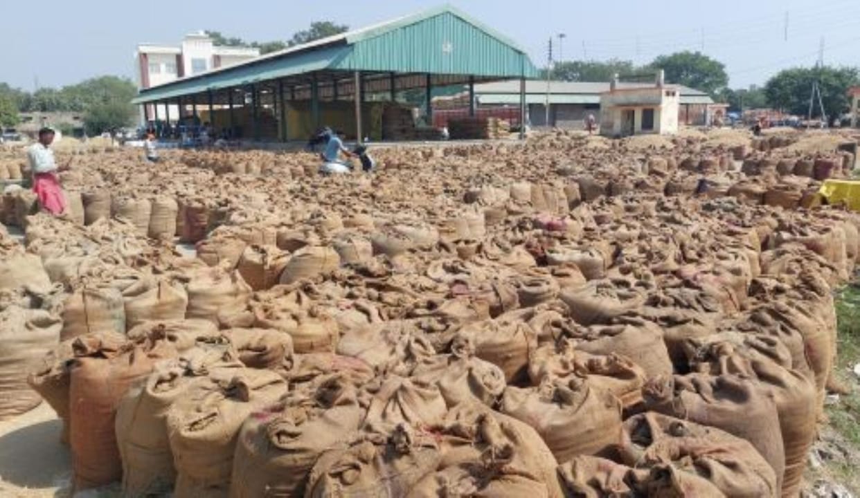 Farmers' pressure forced the market to reopen in the afternoon.