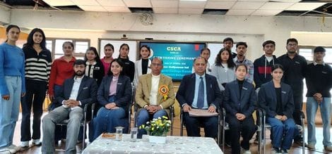 Niyati became the president of the Central Student Council of Kandaghat College