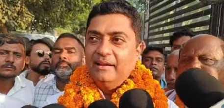 Bihar News :  Two Grand Alliance candidates face to face Hajipur news hindi news bihar news assembly election